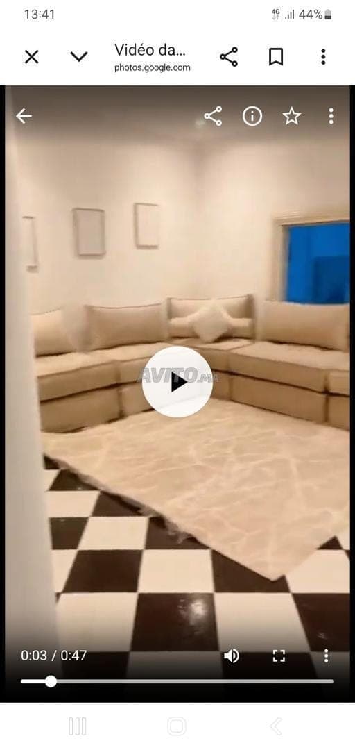 Furnished studio on Boulevard Abdelmoumen near the tram
