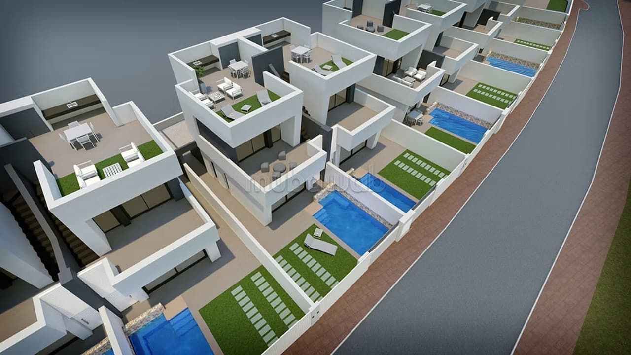 Excellent terrain pour projet de villas en vente de 3 hectares et demi sur la route de…