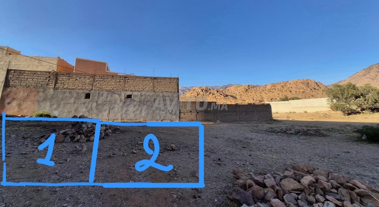 2 Terrains à vendre à Tafraout non titrés