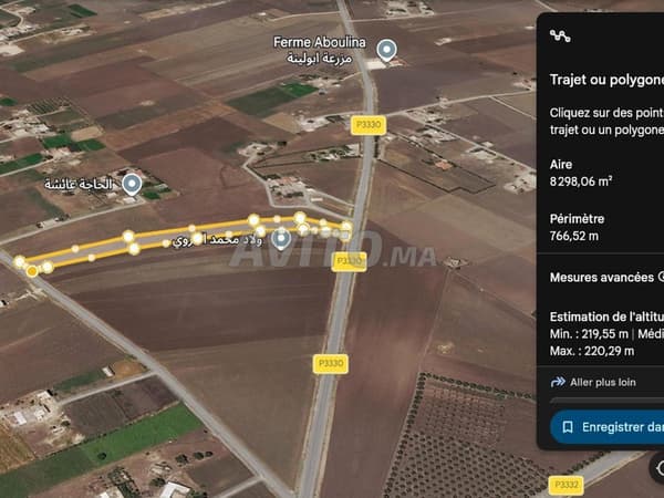 Terrain à vendre – Emplacement stratégique