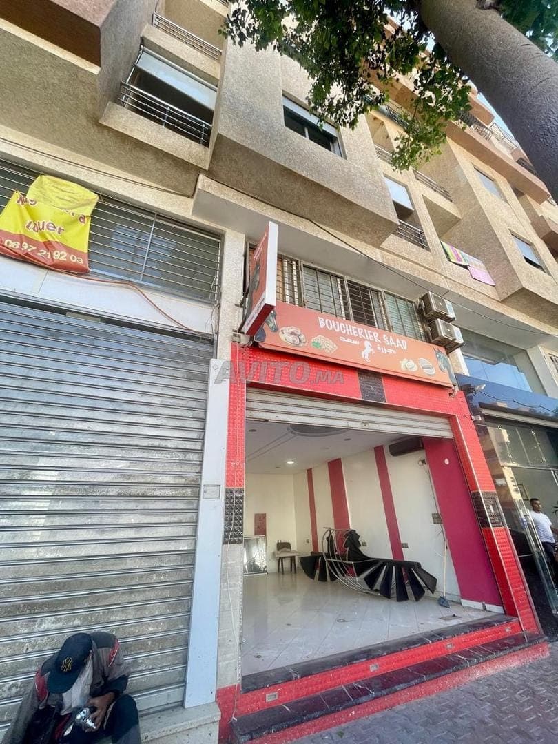 TE KOOP – COMMERCIEEL LOKAAL IN ARRAHMA / MOULAY THAMI