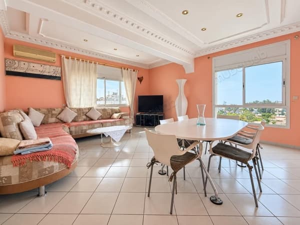 Charaf Appartement Meublé De 120m, 3 Chambres