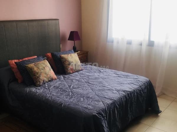 Furnished apartment rental, 2 bedrooms, living room