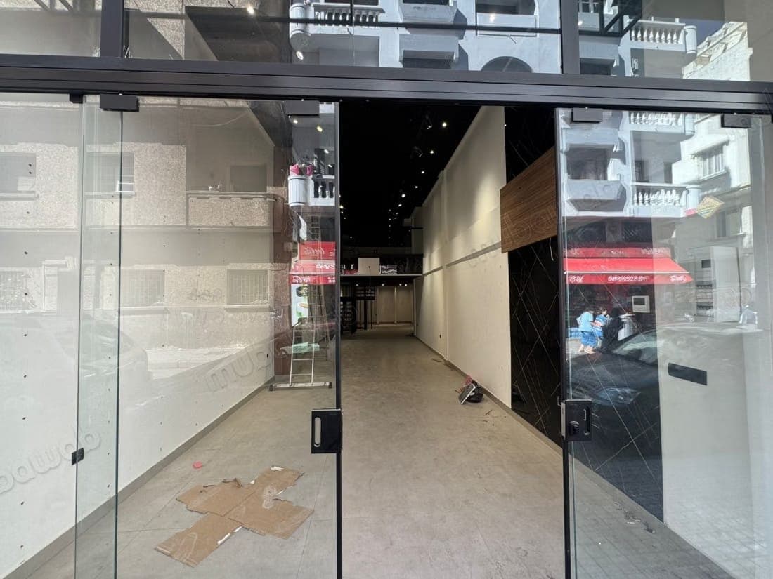 Local Commercial Aménagé – 120 m² Maarif