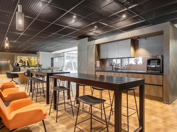 Bureau privé pour 5 pers. à Ibn Batouta Bureaux