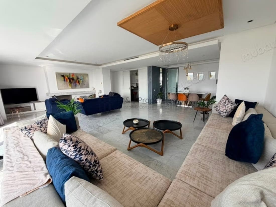 T4 meublé de 185m2 3 chambres terrasse vue golf
