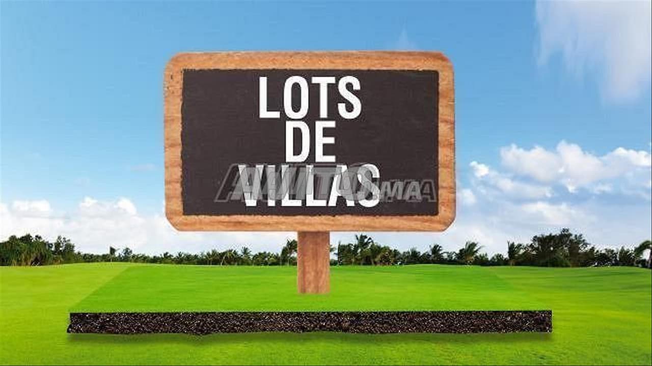 Supers lots de villas de 336 à 553m² AL MAAMORA