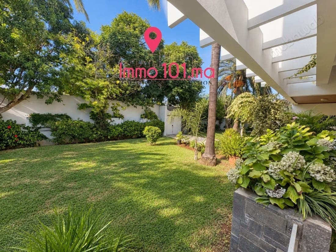 Villa meublée en location à l’OLM Souissi