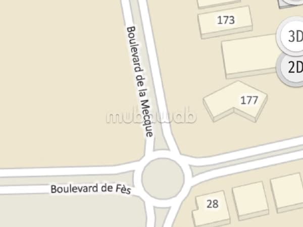 Terrain commercial a vendre sur Boulevard Californie