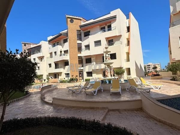Apartment with pool in Bouznika