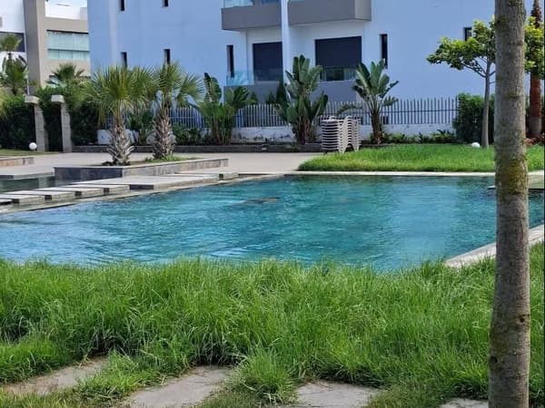 For rent: a lovely apartment with terrace and pool
