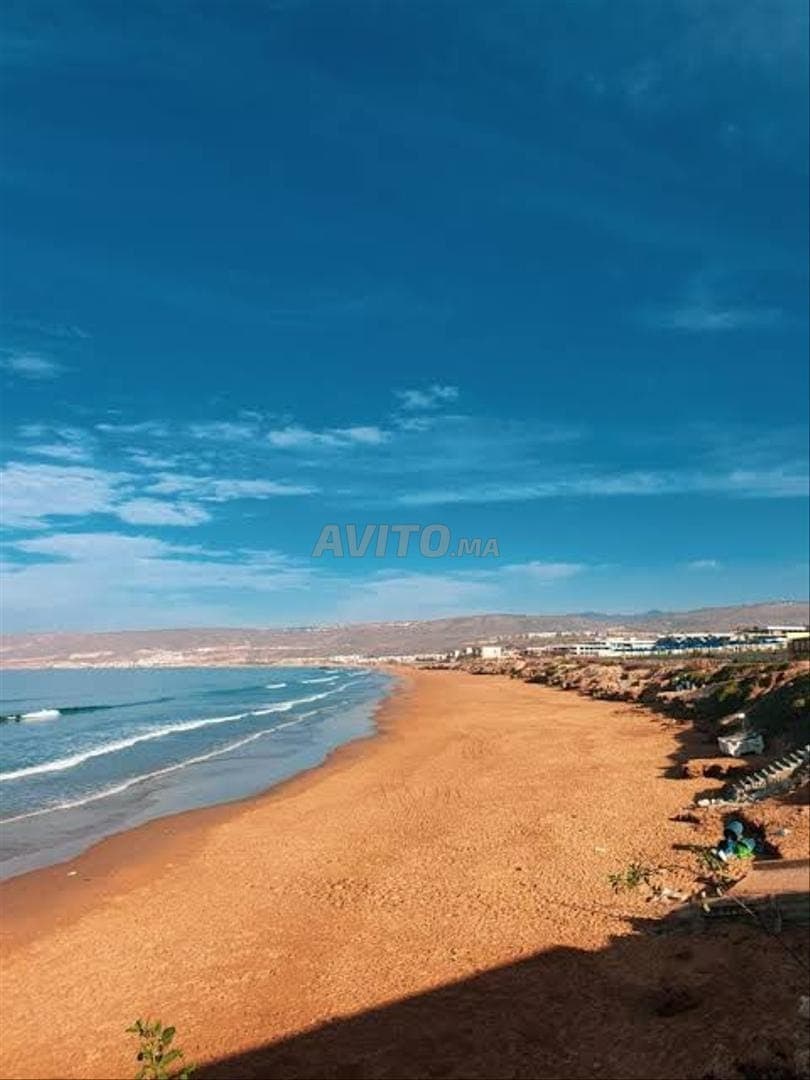 Terrain 420m2 commercial Tamraght à vendre