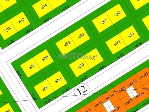 Vente de 2 terrains nus - LES JARDINS DE HELLALA
