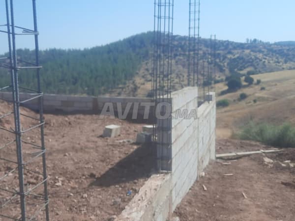 Terrain avec licence d'élevage de poulets de chair à vendre à Khémisset