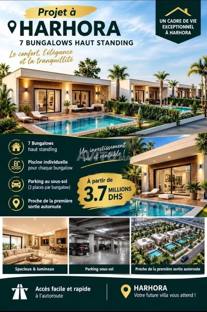 Triplex haut standing Harhoura