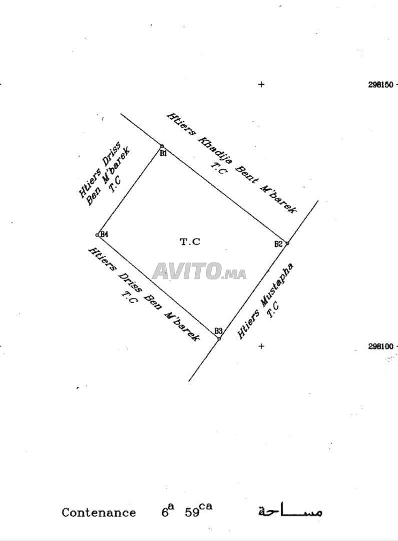 Terreno 659m² Sidi Bouzid Plage Titulado
