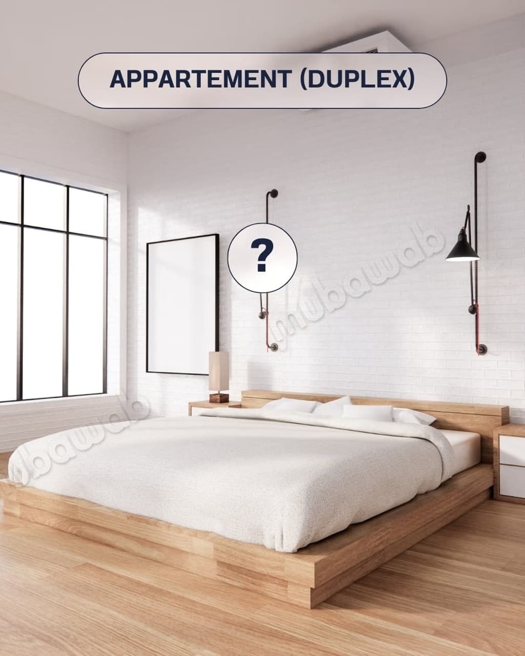 Modern appartement te koop