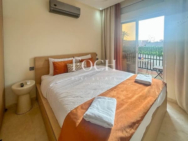 Bright apartment for rent in Guéliz