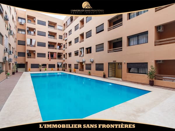 Leere Wohnung zum Verkauf in Guéliz, Marrakech – Terrasse – 101 m²