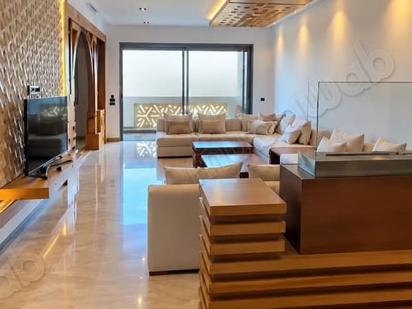Appartement meublé à louer – Hay Riad, Rabat