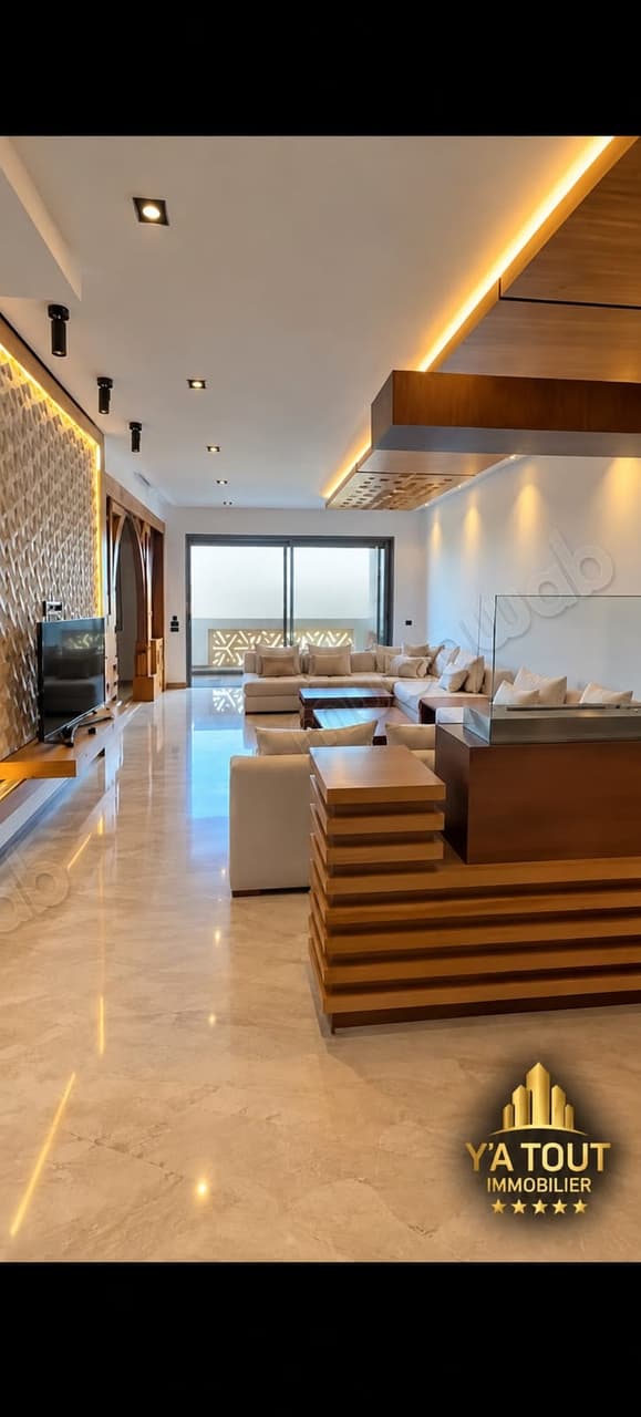شقة مفروشة للكراء بحي الرياض، الرباط