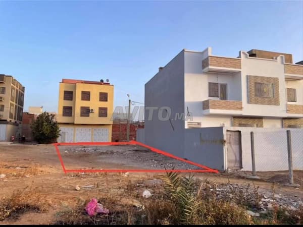 Terrain titré pour villa – 287 m²