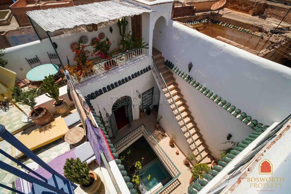 Prachtige Riad Bab Taghzout te koop in Marrakech