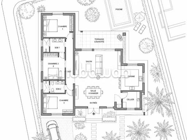 Ancienne villa habitable au prix d’un terrain – Plaisance