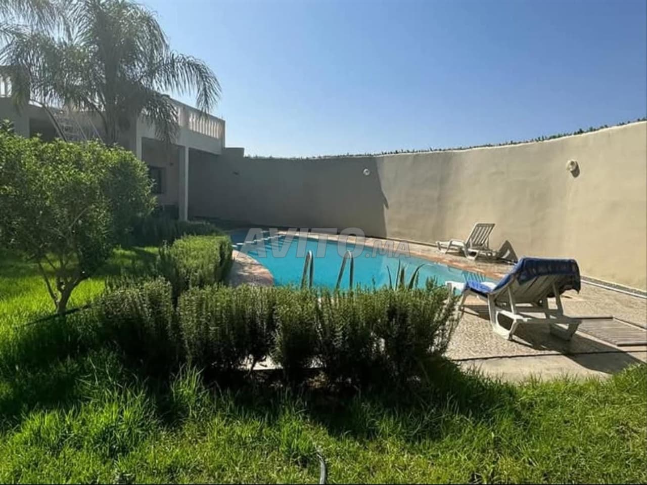 Villa moderna con piscina in affitto a lungo termine