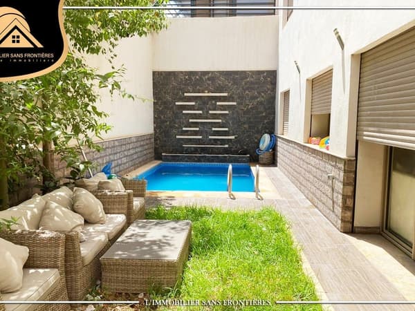 Villa meublée à louer à Targa, 480 m², Marrakech