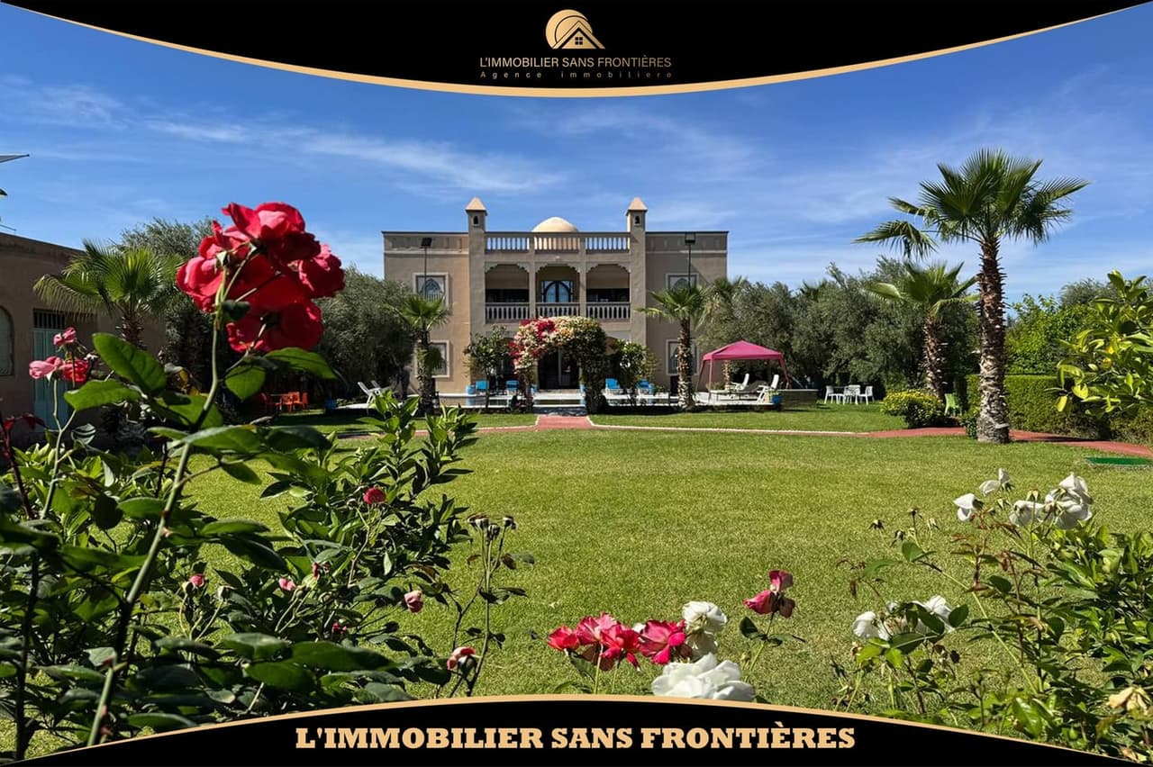 Möblierte Villa zur Miete in Chwiter, 520 m², Marrakesch