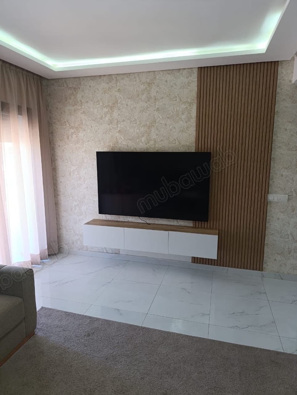 Prachtig gemeubeld appartement te huur in hay riad, rabat
