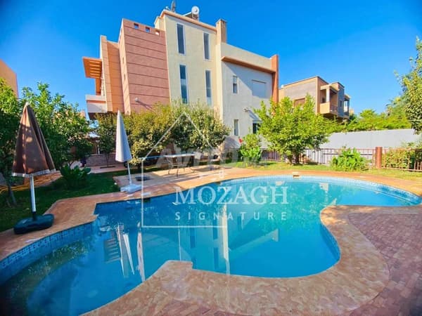 Magnifique villa meublée avec piscine – Targa
