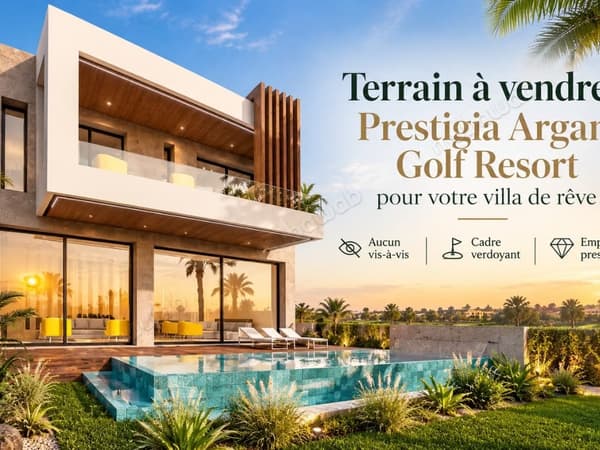 Terrain à vendre – Argan Golf Resort VE24126
