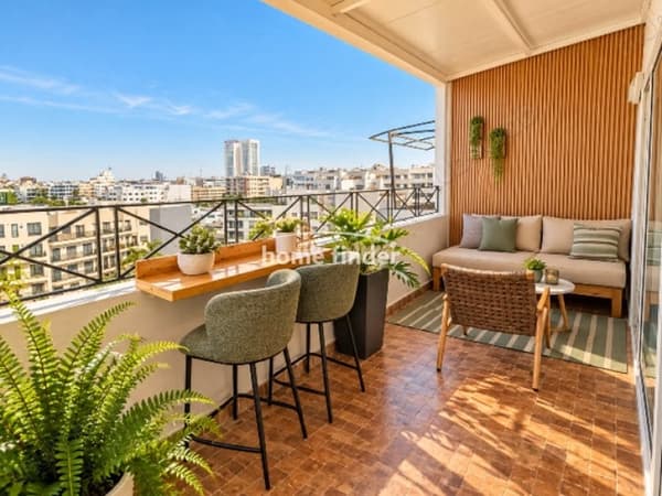 Appartement meublé à louer sur Palmier 114 m²
