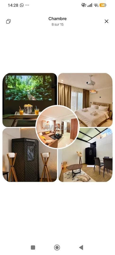 Appartamento in affitto 44 m² a Casablanca