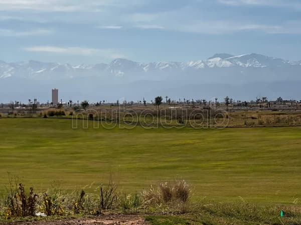 Terrain en vente 2eme ligne de golf 680m Vue Atlas