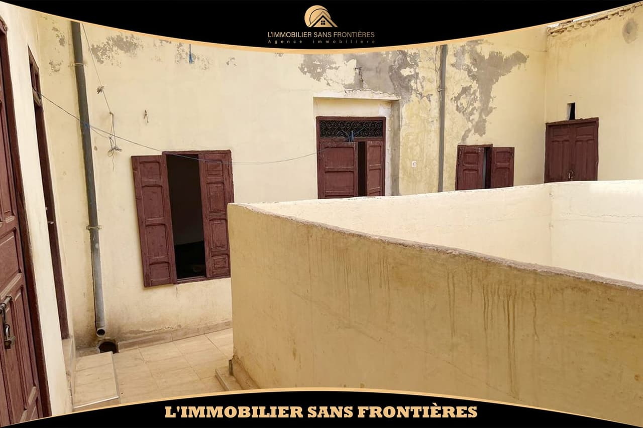 Riad de 165 m² à vendre à la Kasbah – 3 chambres, terrasse et proximité du Palais Royal