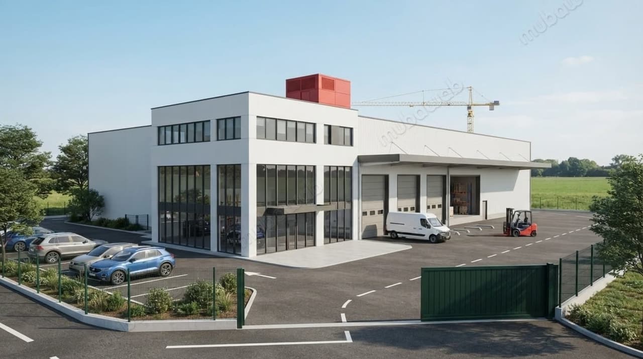 Industrieel gebouw en opslag 3700m Sapino
