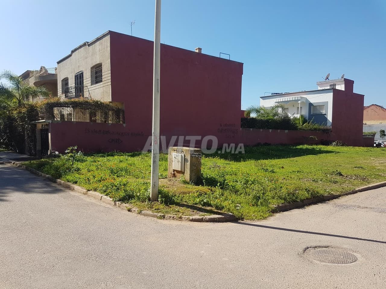 Lote de villa titulada de 365 m² en Nassim Sidi Maarouf