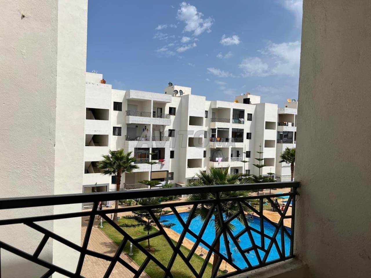 Appartement à louer 82 m² à El Mansouria