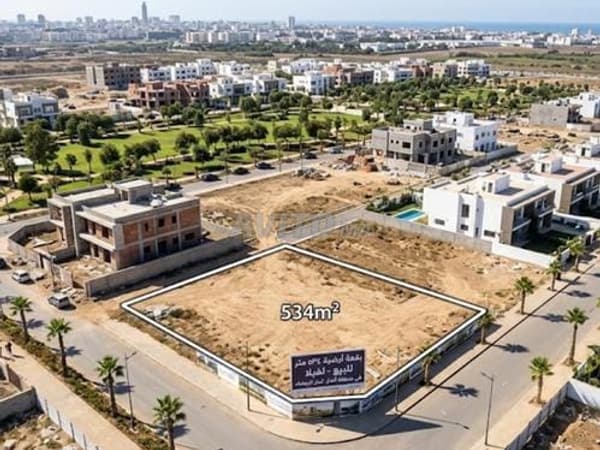 أرض للبيع بمنطقة فيلا الماز