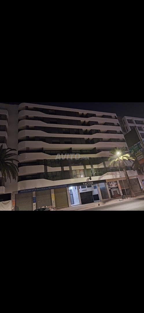 Joli Studio Neuf 63m2 Boulevard Yacoub Mansour