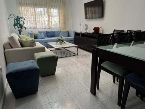 Lux Appartement meublé à louer 54 m² à Rabat