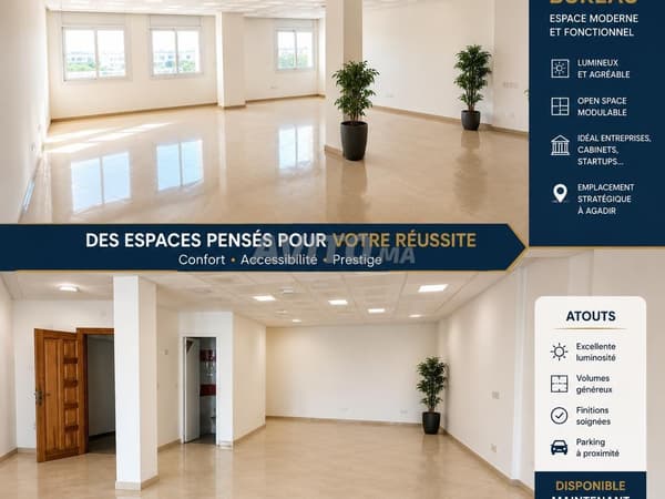 Location bureau Agadir Inezgane