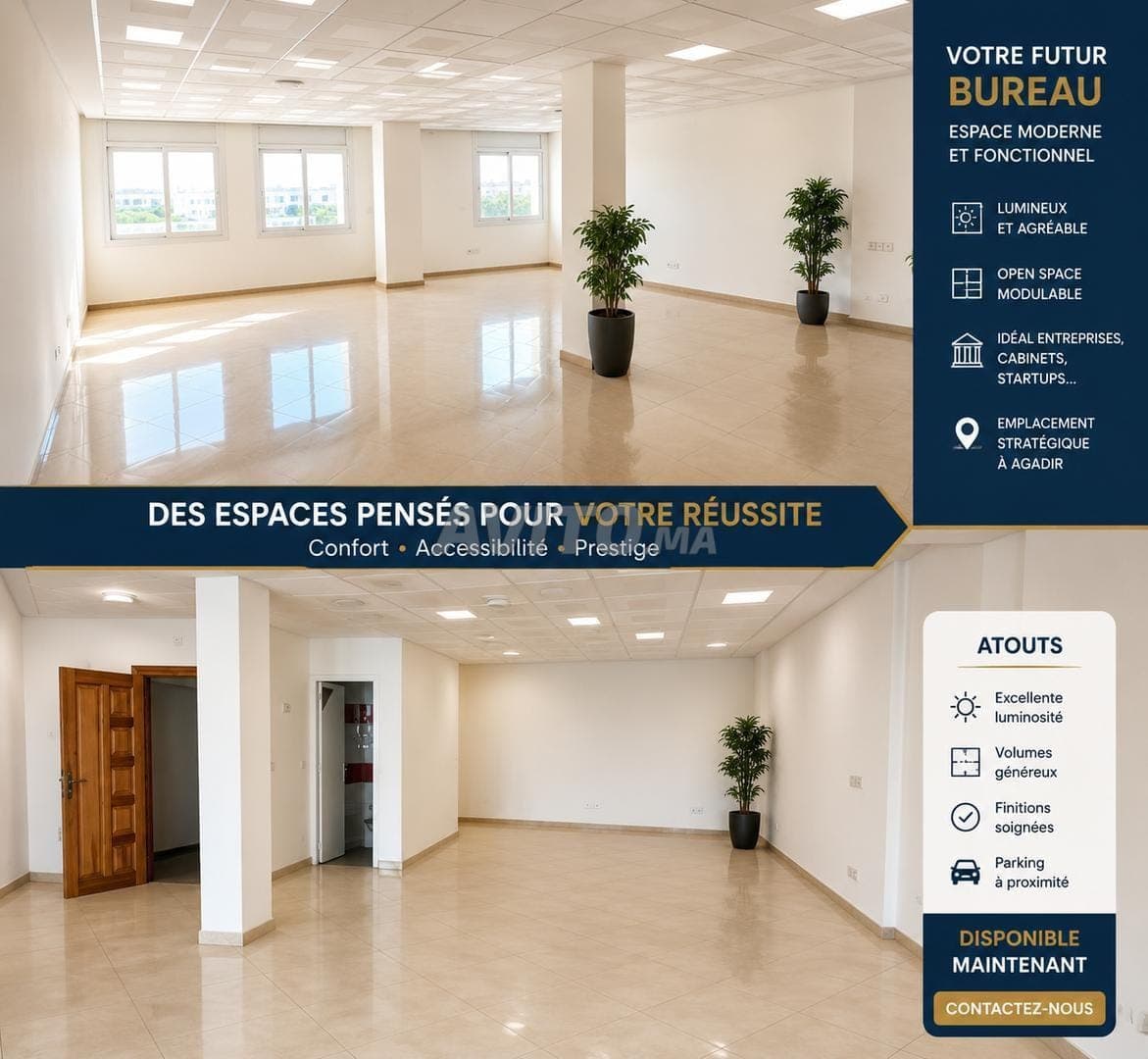 Location bureau Agadir Inezgane