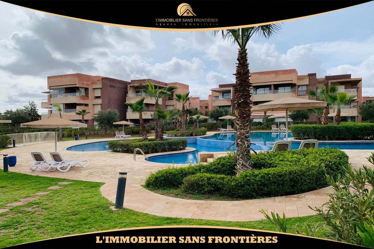 Gemeubileerd appartement te huur in Prestigia, 75 m², Marrakech