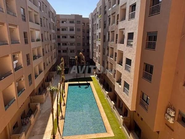 Appartement à louer avec piscine 95 m² à Marrakech