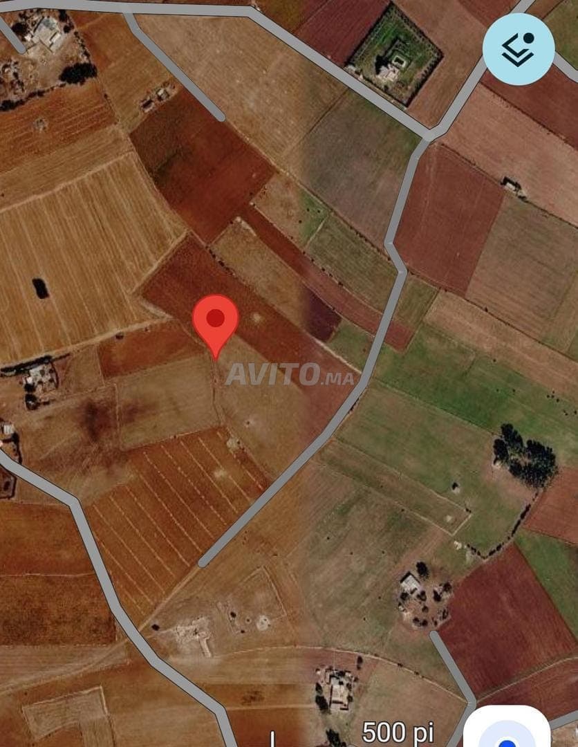 Perceel van 6000 m² in de regio Sidi Rahal