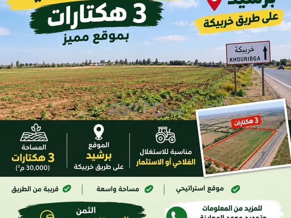 3 hectares for sale on the road